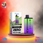 Hayati Pro Ultra 15K Kiwi Grape Raspberry Einweg Vape mit Kiwi-Trauben-Himbeer-Geschmack und 15000 Zügen.