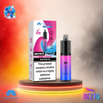 Hayati Twist 5K Blue Razz GB Einweg Vape mit Blue-Razz-Gummy-Bear-Geschmack und 5000 Zügen.