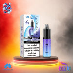 Hayati Twist 5K Blueberry Raspberry Einweg Vape mit Blaubeer-Himbeer-Geschmack und 5000 Zügen.