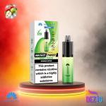 Hayati Twist 5K Double Apple Einweg Vape mit Doppelapfel-Geschmack und 5000 Zügen.