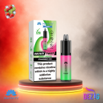 Hayati Twist 5K Strawberry Kiwi Einweg Vape mit Erdbeer-Kiwi-Geschmack und 5000 Zügen.