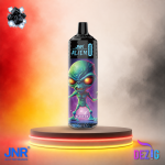 JNR Alien 10K Black Ice Einweg Vape mit bis zu 10000 Zügen und dunklem Beeren-Menthol-Geschmack