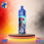 JNR Alien 10K Blue Razz Ice Einweg Vape mit bis zu 10000 Zügen und Blue-Razz-Geschmack mit Ice-Note