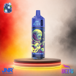 JNR Alien 10K Blueberry On Ice Einweg Vape mit bis zu 10000 Zügen und Blaubeer-Geschmack mit Ice-Note