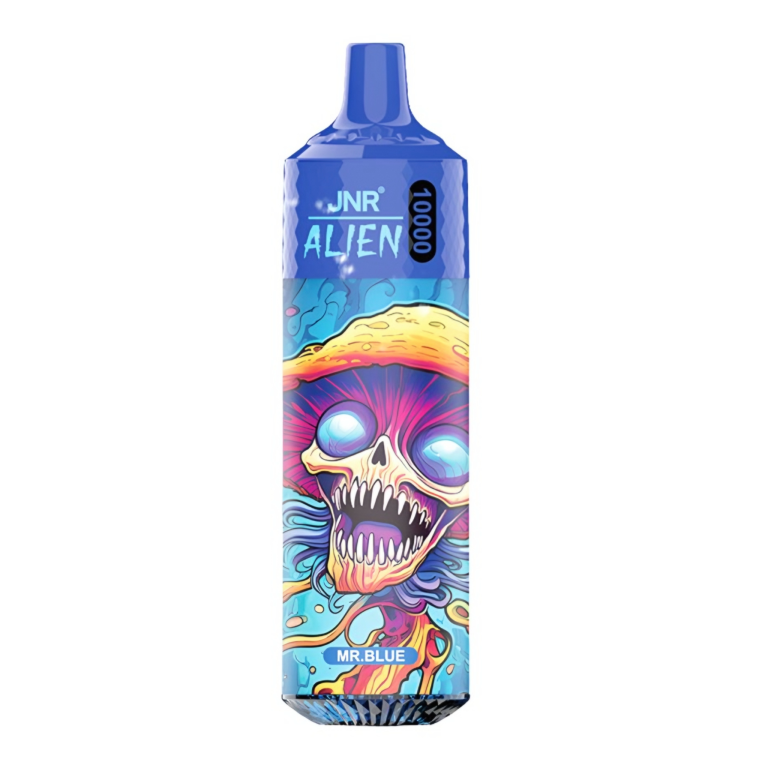 JNR Alien 10K Einweg Vape mit bis zu 10000 Zügen und intensiven Fruchtaromen