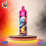 JNR Alien 10K Peach Blueberry Candy Einweg Vape mit bis zu 10000 Zügen und Pfirsich-Blaubeer-Bonbon-Geschmack