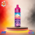 JNR Alien 10K Peach Ice Einweg Vape mit bis zu 10000 Zügen und Pfirsich-Geschmack mit Ice-Note