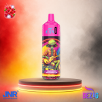 JNR Alien 10K Raspberry Watermelon Einweg Vape mit bis zu 10000 Zügen und Himbeer-Wassermelonen-Geschmack