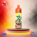 JNR Alien 10K Strawberry Raspberry Ice Einweg Vape mit bis zu 10000 Zügen und Erdbeer-Himbeer-Geschmack mit Ice-Note