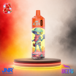 JNR Alien 10K Strawberry Watermelon Ice Einweg Vape mit bis zu 10000 Zügen und Erdbeer-Wassermelonen-Geschmack mit Ice-Note