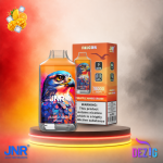 JNR Falcon 16K Pineapple Mango Orange Einweg Vape mit bis zu 16000 Zügen und Ananas-Mango-Orangen-Geschmack