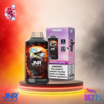 JNR Falcon 16K Sakura Grape Einweg Vape mit bis zu 16000 Zügen und Sakura-Kirschblüten- und Trauben-Geschmack