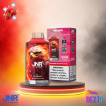 JNR Falcon 16K Strawberry Watermelon Ice Einweg Vape mit bis zu 16000 Zügen und Erdbeer-Wassermelonen-Geschmack mit Ice-Note