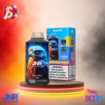 JNR Falcon 16K White Peach Razz Einweg Vape mit bis zu 16000 Zügen und Weißer-Pfirsich-Himbeer-Geschmack
