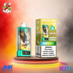JNR Falcon Pro 28K Juicy Peaches Einweg Vape mit 28000 Zügen und saftigem Pfirsich-Geschmack.