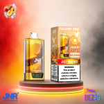 JNR Falcon Pro 28K Juicy Peaches Einweg Vape mit 28000 Zügen und saftigem Pfirsich-Geschmack.