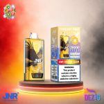 JNR Falcon Pro 28K Kiwi Passion Guava Einweg Vape mit 28000 Zügen und tropisch-fruchtigem Kiwi-Maracuja-Guaven-Geschmack.