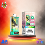 JNR Falcon Pro 28K Kiwi Watermelon Ice Einweg Vape mit 28000 Zügen und erfrischendem Kiwi-Wassermelonen-Ice-Geschmack.