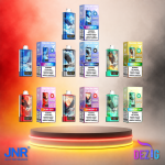 JNR Falcon Pro 28K Mix 3 Einweg Vape mit 28000 Zügen und gemischten fruchtigen Geschmacksrichtungen.