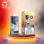 JNR Falcon Pro 28K Strawberry Banana Einweg Vape mit 28000 Zügen und süßem Erdbeer-Bananen-Geschmack.