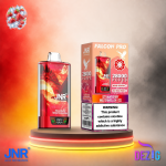 JNR Falcon Pro 28K Strawberry Watermelon Ice Einweg Vape mit 28000 Zügen und kühlem Erdbeer-Wassermelonen-Geschmack.