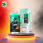 JNR Falcon X 18K Cool Mint Einweg Vape mit bis zu 18000 Zügen und intensivem Minz-Geschmack