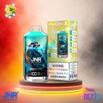 JNR Falcon X 18K Lemon Lime Einweg Vape mit bis zu 18000 Zügen und Zitronen-Limetten-Geschmack