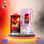 JNR Falcon X 18K Strawberry Kiwi Einweg Vape mit bis zu 18000 Zügen und Erdbeer-Kiwi-Geschmack