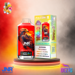 JNR Falcon X 18K Tropical Fruit Einweg Vape mit bis zu 18000 Zügen und tropischem Fruchtmix-Geschmack