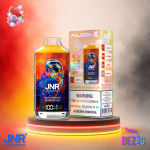 JNR Falcon X 18K Watermelon Bubblegum Einweg Vape mit bis zu 18000 Zügen und Wassermelonen-Kaugummi-Geschmack