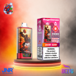 JNR RageGorilla 55K Cherry Berry Einweg Vape mit bis zu 55000 Zügen und Kirsch-Beeren-Geschmack
