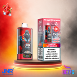 JNR RageGorilla 55K Strawberry Watermelon Ice Einweg Vape mit bis zu 55000 Zügen und Erdbeer-Wassermelonen-Geschmack mit Ice-Note