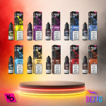 Liquid Ghost Salts 10ml Nikotinsalz Mix 3 mit verschiedenen Geschmacksrichtungen.