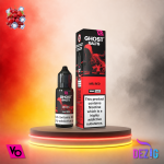 Liquid Ghost Salts 10ml Nikotinsalz Mr Red mit fruchtigem Mr-Red-Geschmack.