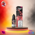 Liquid Ghost Salts 10ml Nikotinsalz Strawberry Raspberry Cherry mit Erdbeer-, Himbeer- und Kirsch-Geschmack.