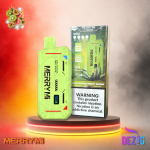 MerryMi M-Mecha 16K Kiwi Passion Fruit Guava Einweg Vape mit 16000 Zügen und tropischem Frucht-Geschmack