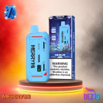 MerryMi M-Mecha 16K Mr Blue Einweg Vape mit 16000 Zügen und fruchtigem Beeren-Geschmack