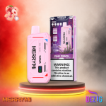 MerryMi M-Mecha 16K Pink Peach Einweg Vape mit 16000 Zügen und süßem Pfirsich-Geschmack