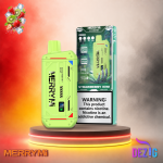 MerryMi M-Mecha 16K Strawberry Kiwi Einweg Vape mit 16000 Zügen und fruchtigem Erdbeer-Kiwi-Geschmack
