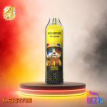 MerryMi MK 20K Banana Custard Einweg Vape mit 20000 Zügen und cremigem Bananen-Dessert-Geschmack