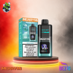 MerryMi Mecha Pro 35K Black Mint Einweg Vape mit 35000 Zügen und intensivem Minz-Geschmack