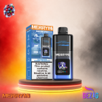 MerryMi Mecha Pro 35K Blueberry Cherry Cranberry Einweg Vape mit 35000 Zügen und fruchtigem Beeren-Kirsch-Geschmack