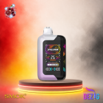 Smok Spaceman 40K Cherry Pomegranate Einweg Vape mit Kirsch-Granatapfel-Geschmack und 40000 Zügen.