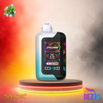 Smok Spaceman 40K Fresh Mint Einweg Vape mit Frische-Minze-Geschmack und 40000 Zügen.