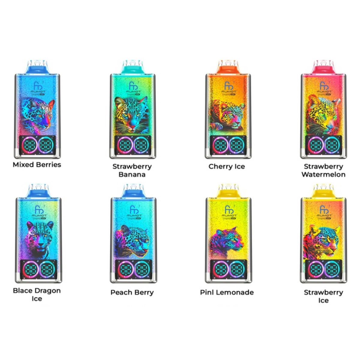 elfbar elfa master akku Leopard Print Glitter Print (Not Real Glitter) Smok Novo Skin