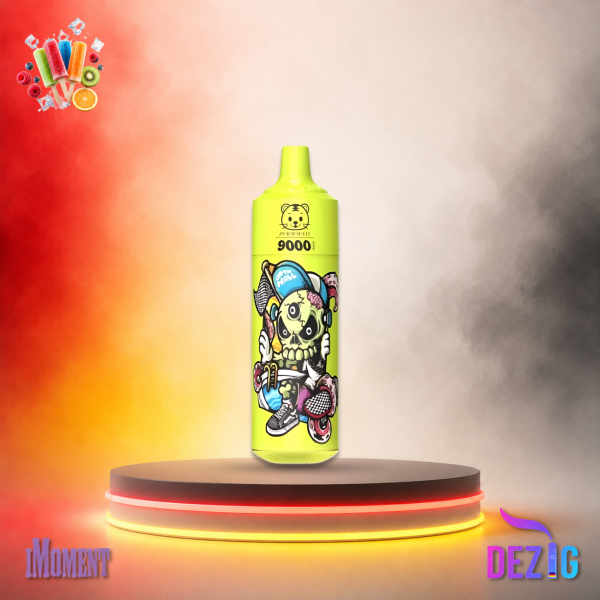 iMoment 9K Ice Pop Einweg Vape mit Ice-Pop-Geschmack und 9000 Zügen.