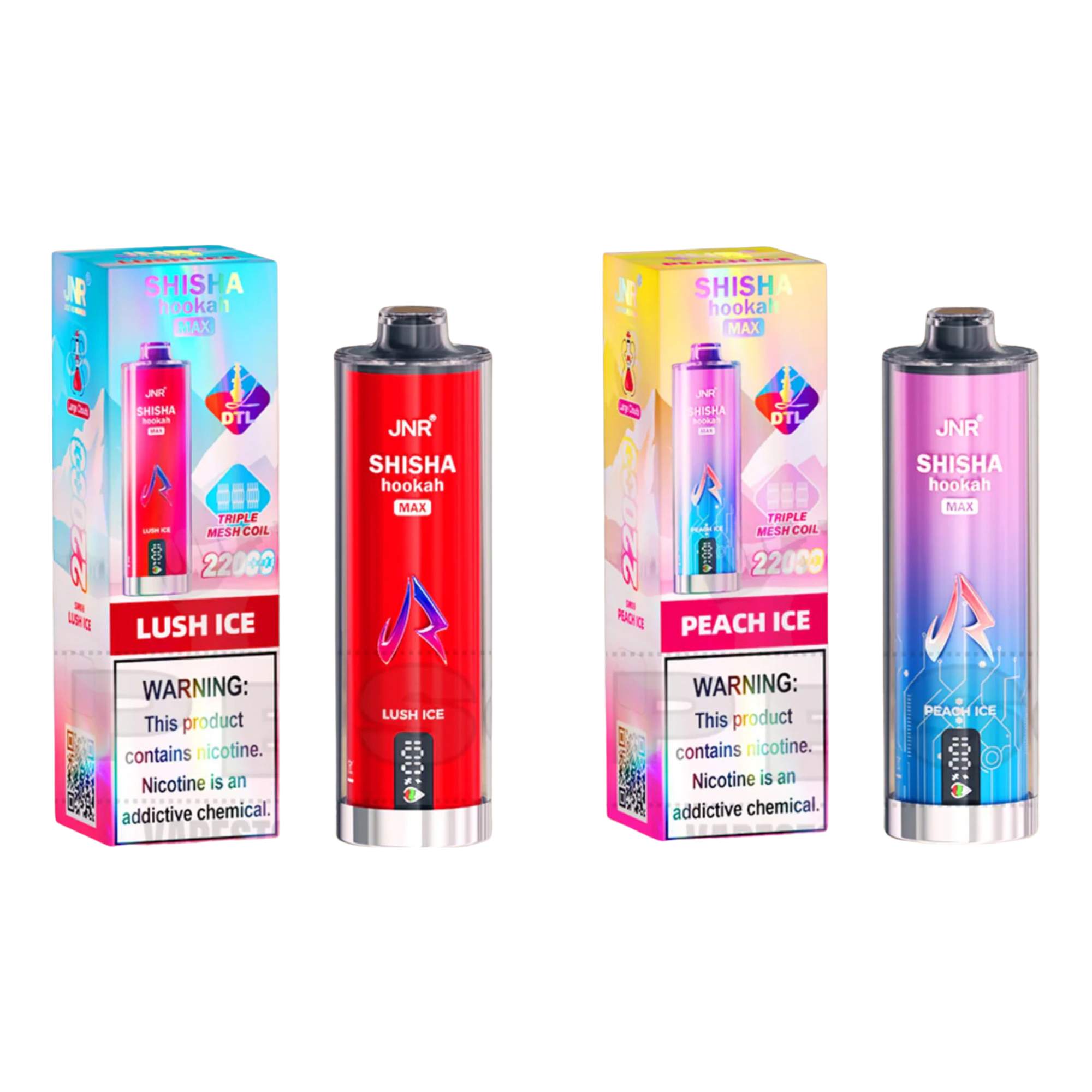 JNR – Shisha Hookah Max 22K – Disposable Vape – 2% Nicotine – Dezig.de
