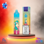 Fumot Tornado 15K Blue Razz Gummy Bear Einweg Vape mit bis zu 15000 Zügen und süß-saurem Blaubeer-Fruchtgummi-Geschmack