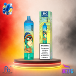 Fumot Tornado 15K Blue Razz Lemonade Einweg Vape mit bis zu 15000 Zügen und süß-saurem Blaubeer-Limonaden-Geschmack