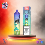 Fumot Tornado 15K Blueberry Bubblegum Einweg Vape mit bis zu 15000 Zügen und süßem Blaubeer-Kaugummi-Geschmack
